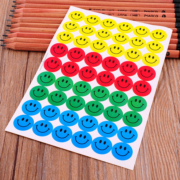 Vivid Smiley Face Sticker
