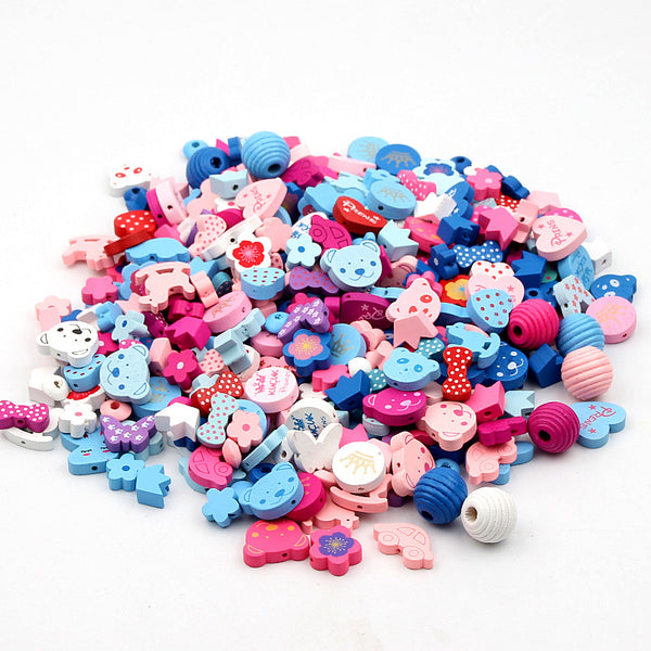 Kids Crafts Wooden Beads