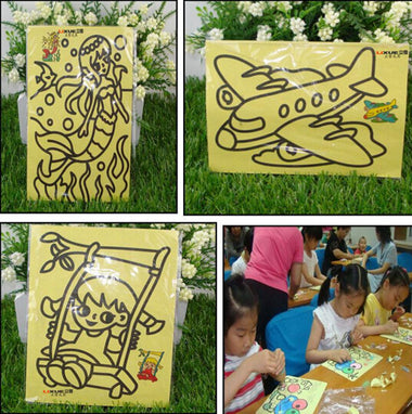 Kids DIY Crafts Pattern