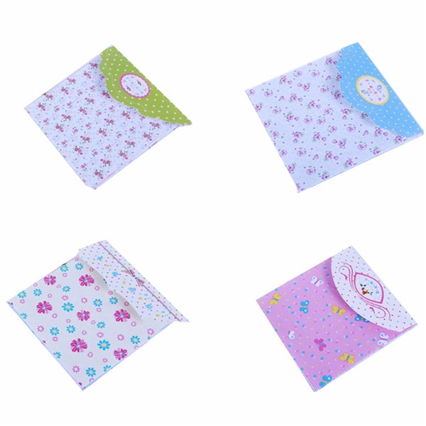 Cute Square Floral Origami Paper