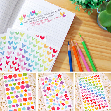 Colorful Shapes Kids Sticker