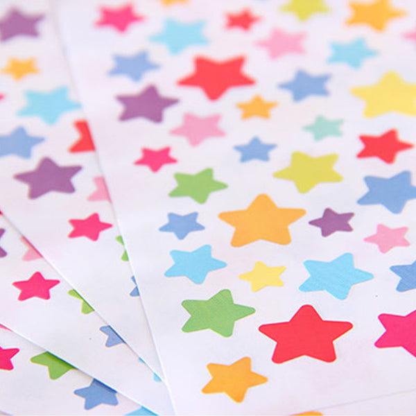 Colorful Shapes Kids Sticker