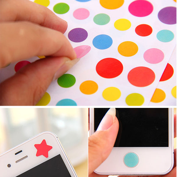 Colorful Shapes Kids Sticker