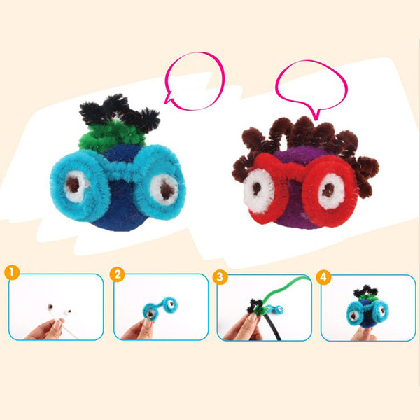 Kids DIY Crafts Chenille Sticks