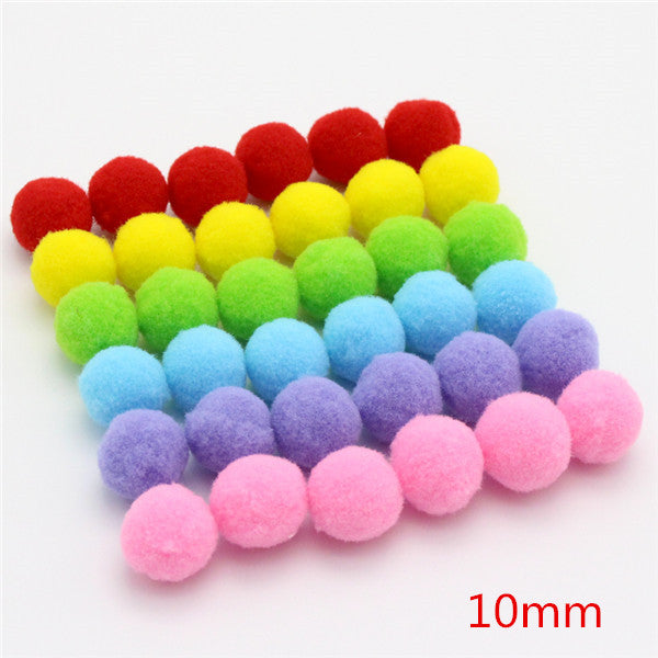 DIY Craft Pompom Fur Ball