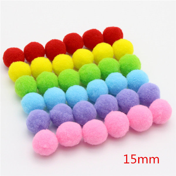 DIY Craft Pompom Fur Ball