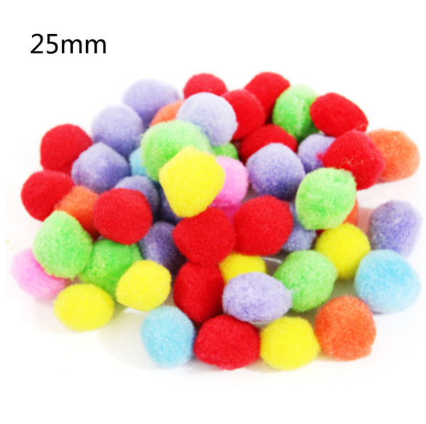 Colorful Fluffy Plush Pompom