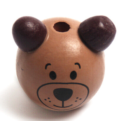 Cute Wooden Cartoon Beads