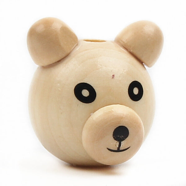 Cute Wooden Cartoon Beads