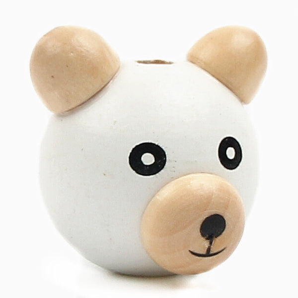 Cute Wooden Cartoon Beads