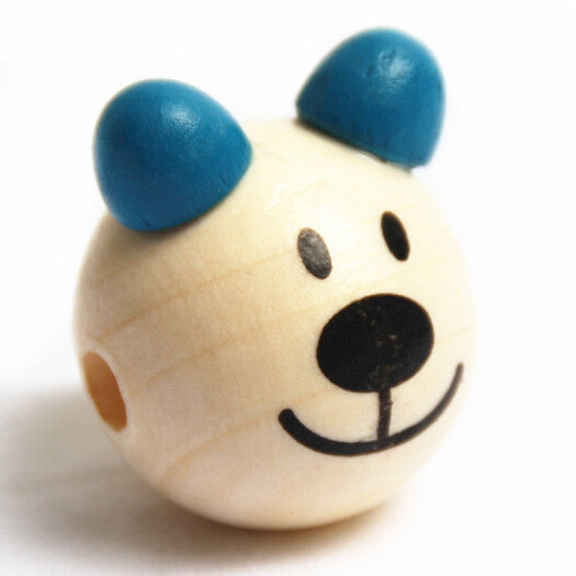 Cute Wooden Cartoon Beads