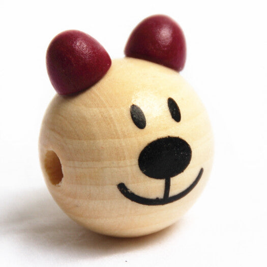 Cute Wooden Cartoon Beads