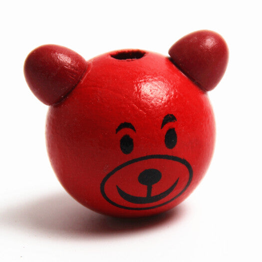 Cute Wooden Cartoon Beads