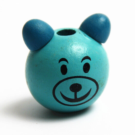 Cute Wooden Cartoon Beads